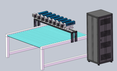 8头自动激光清洗机